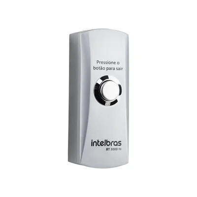 Botão De Saída Intelbras Inox Bt 3000 In