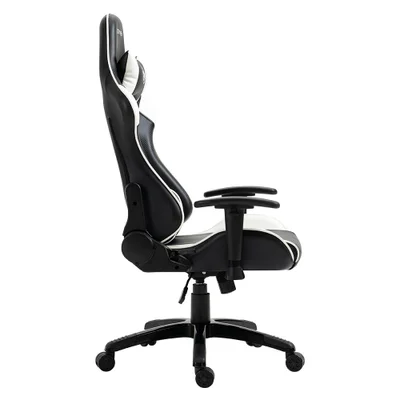 Cadeira Gamer Draxen Dn3, Giratória, Até 150Kg, Preto/Branco — foto 2
