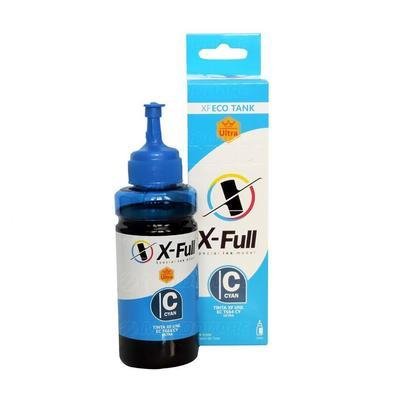 Tinta Corante X-Full T664, Compatível L100, L200, L350, L555, L800, Ciano