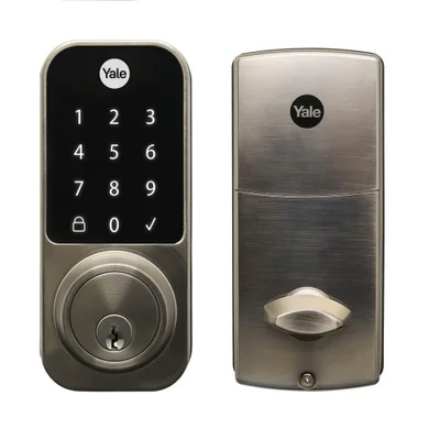 Fechadura Digital Yale Ydd 120, Com Senha E Chave, A Prova D`água