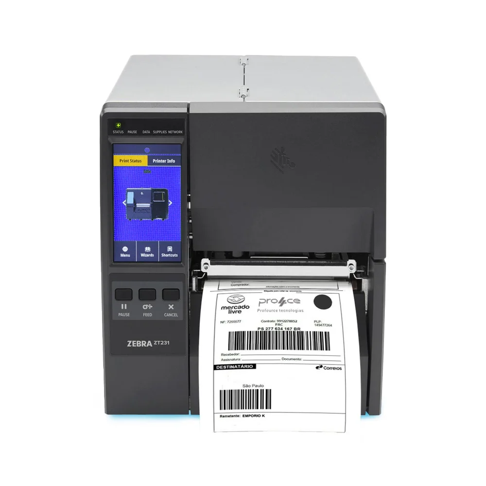 Imagem 4 de 5 do produto Kit Zebra Leitor Sem Fio Ds2278 + Impressora Zt231
