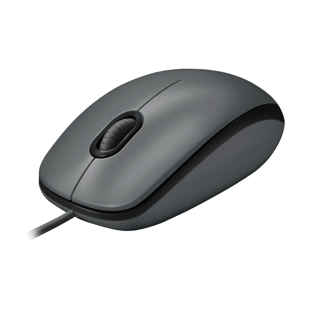 Imagem 4 de 4 do produto Mouse com fio Logitech M100, Óptico, USB, Ambidestro, Preto