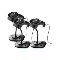 Kit Zebra 03 Leitores Ds2208, Suporte, 2D, USB