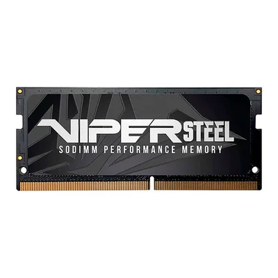Memória Patriot Viper Steel Para Notebook, 16GB,1x16GB 3200mhz, DDR4, Cl 18 - Pvs416g320c8s