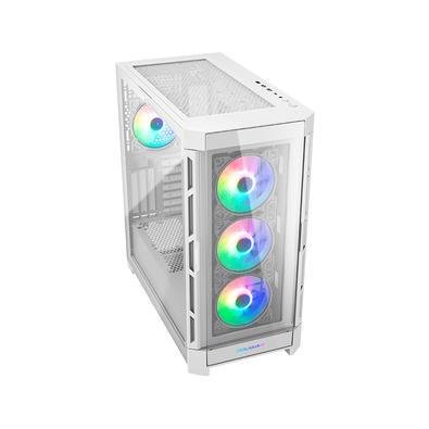 Gabinete Gamer Gamemax Revolt, Vidro Temperado, 3x Fans Argb, Branco -  Carrefour