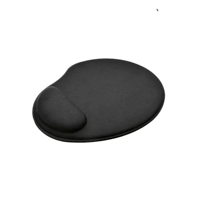 Mouse Pad Gel Letron Home Office, Preto, Emborrachado 27x19 Cm