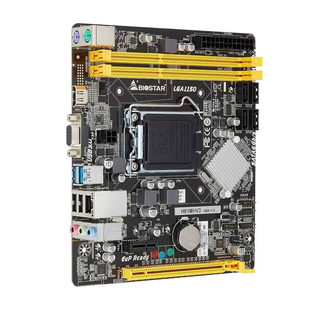 Placa Me Biostar H81mhv3 30 Socket KaBuM