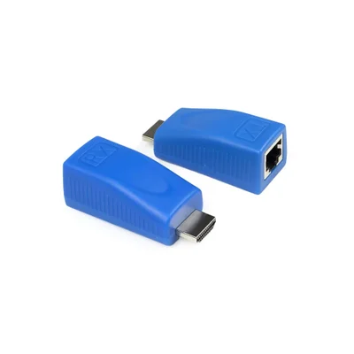 Extensor HDMI 3d 1via, Para Rj45, 30,0m Cat5e/6, Adp-hdmirj45bl - Plus Cable