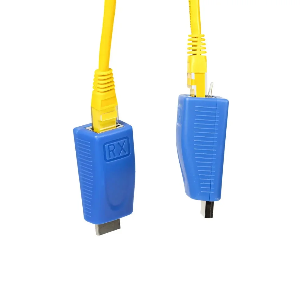 Imagem 3 de 5 do produto Extensor HDMI 3d 1via, Para Rj45, 30,0m Cat5e/6, Adp-hdmirj45bl - Plus Cable