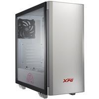 Gabinete gamer xpg invader, mid tower, argb, com fan, lateral em vidro, branco - 75260033   o xpg invader é um chassi de torre média elegante e versát