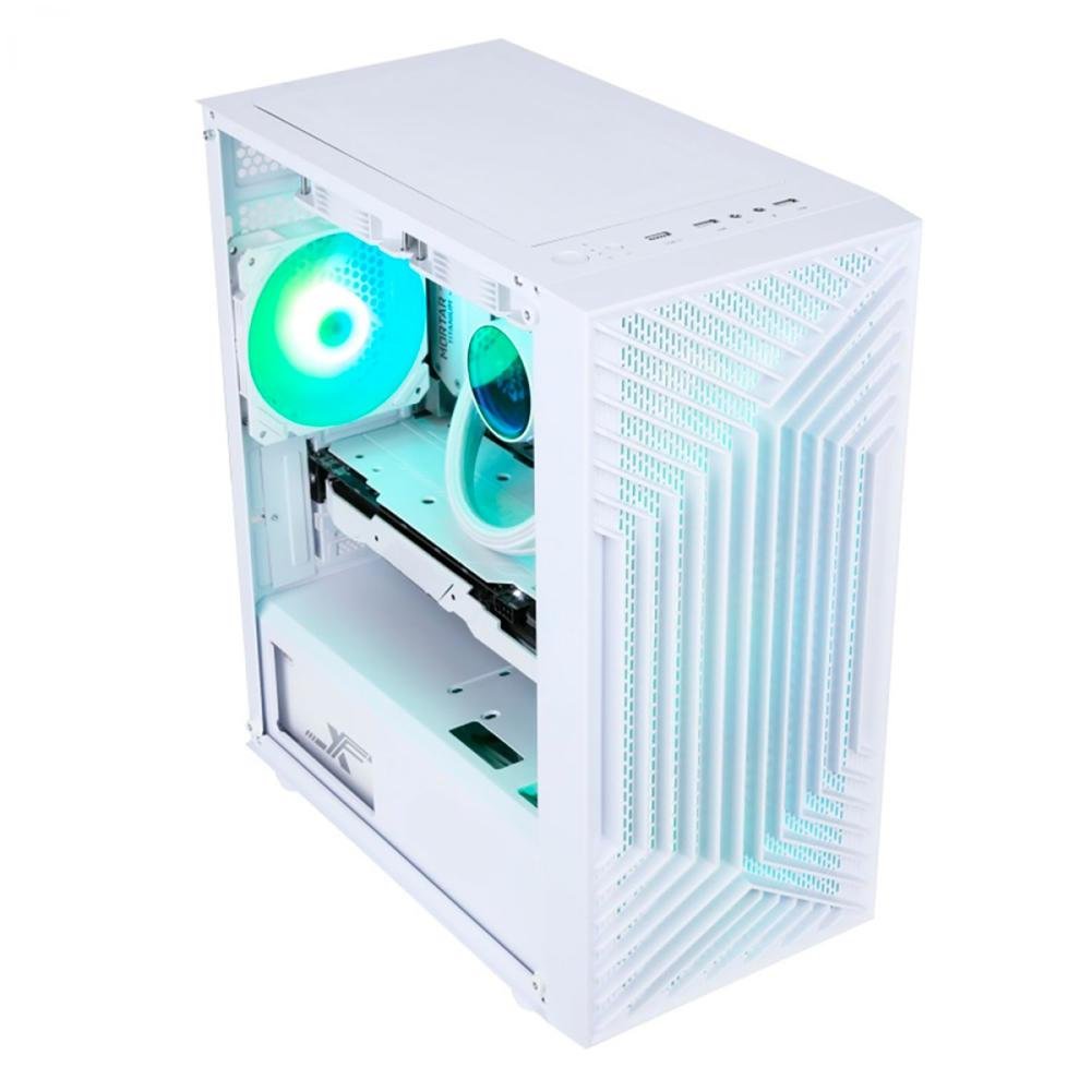 Gabinete Gamer Liketec Orbital Snow KaBuM