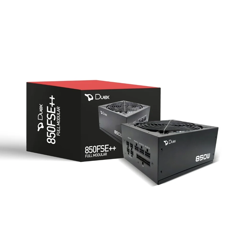 Fonte Duex 850w, 80 Plus Bronze, Pfc Ativo, Full Modular, 850fse++