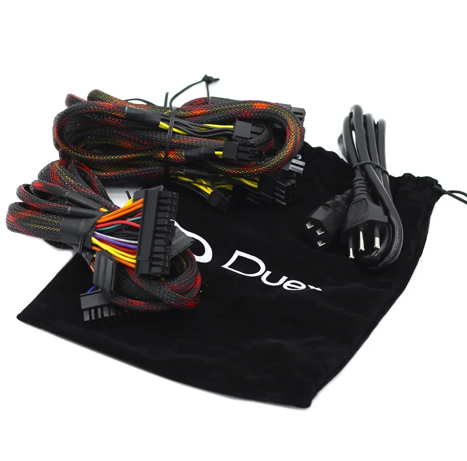 Imagem 2 de 5 do produto Fonte Duex 850w, 80 Plus Bronze, Pfc Ativo, Full Modular, 850fse++