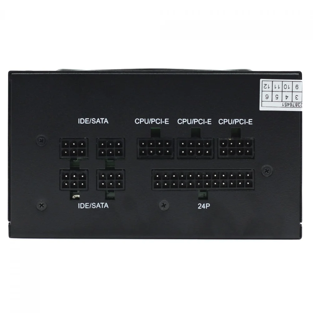 Imagem 5 de 5 do produto Fonte Duex 850w, 80 Plus Bronze, Pfc Ativo, Full Modular, 850fse++