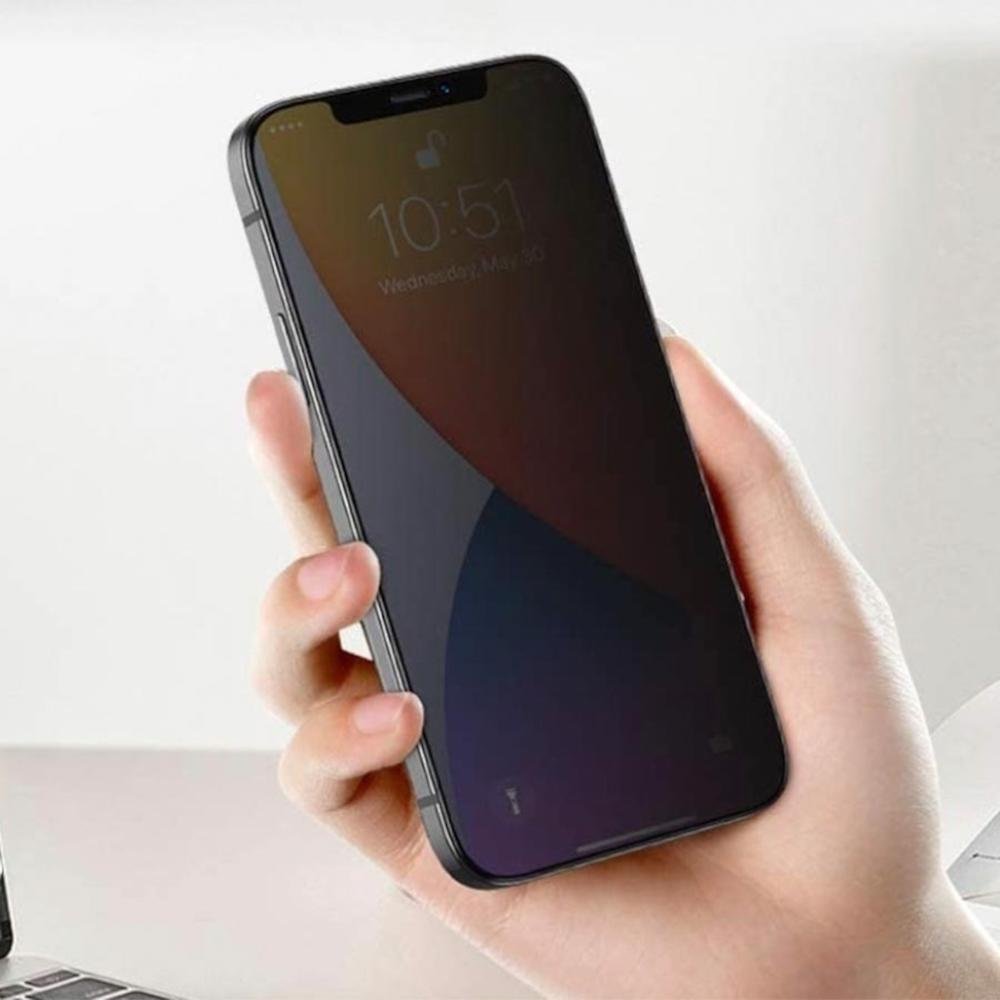 Imagem 2 de 5 do produto Película Privativa 3d Vidro Para Iphone 13 Pro