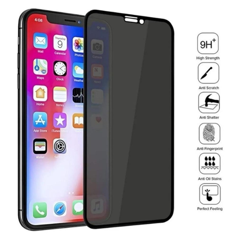 Imagem 4 de 5 do produto Película Privativa 3d, Vidro Para Iphone 11 Pro Max