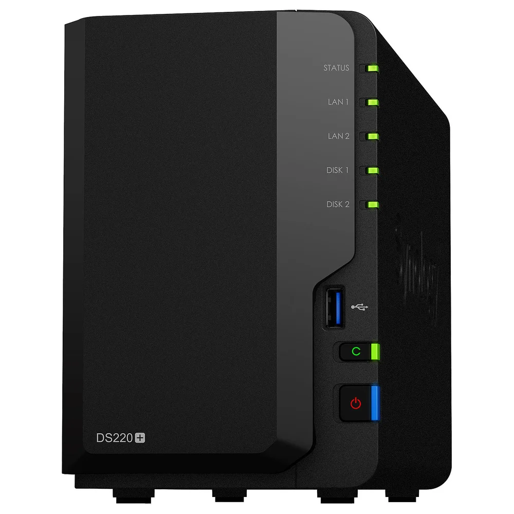 SYNOLOGY DS224 NAS COM 2 BAIAS KaBuM