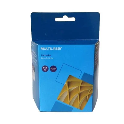 Cartucho Amarelo,Jato De Tinta, Compatível 951xl Multi - Co951a