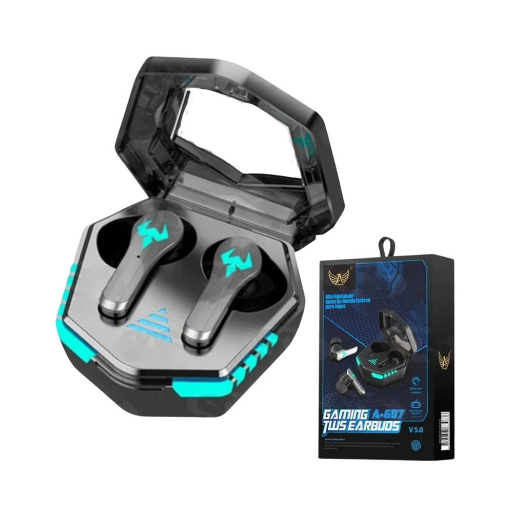 Imagem 2 de 3 do produto Fone De Ouvido Gamer Altomex A607, Bluetooth 5.0, Tws Earbuds