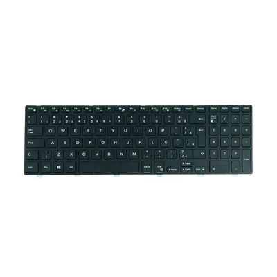 Teclado Para Notebook Dell Inspiron 15 3000 Series Kb-din15-3 BR, Sem Backlight