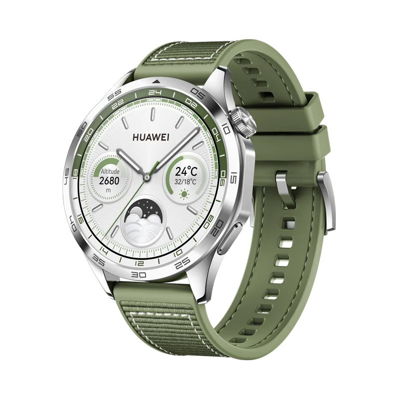 ラウンド用品・アクセサリー HUAWEI WATCH GT4 46mm/Green Smartwatch Huawei Watch Gt4 46mmdesign Geométrico