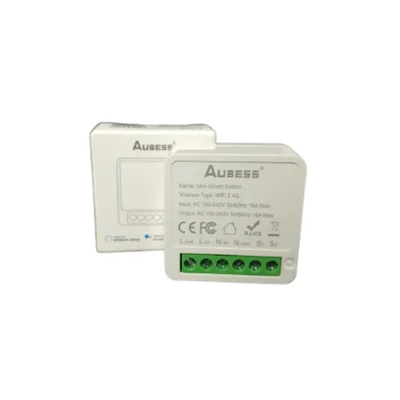 Modulo Interruptor Aubess Tuya, Mini Wifi - 1 Canal