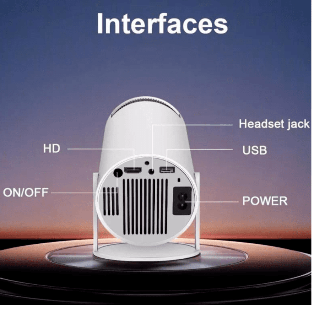 Imagem 4 de 4 do produto Projetor Ultra HD, Espelhamento, Wifi, 4K
