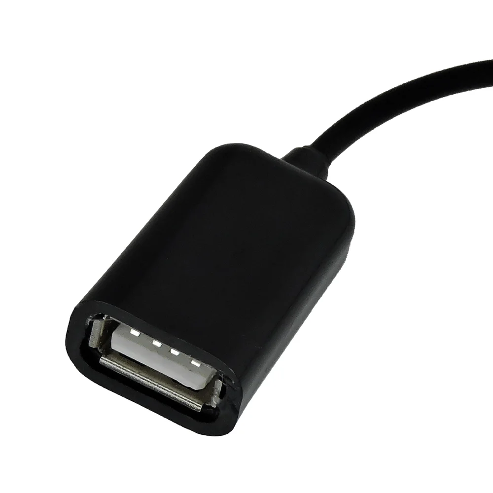 Imagem 4 de 5 do produto Cabo Adaptador Compatível Com V8 Micro USB, USB Fêmea Otg