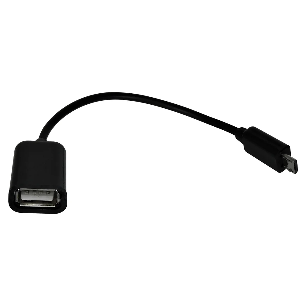Imagem 5 de 5 do produto Cabo Adaptador Compatível Com V8 Micro USB, USB Fêmea Otg