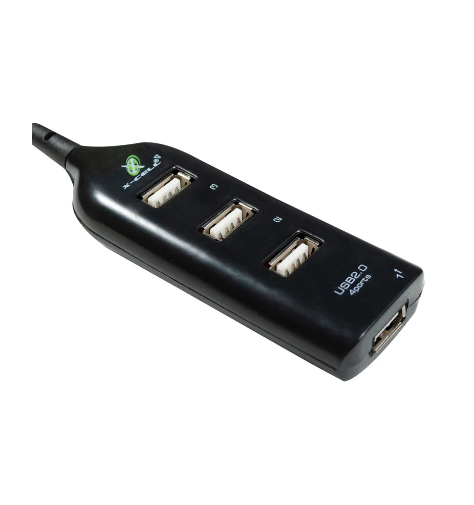 Imagem 2 de 4 do produto Mini Hub X-cell Garrafa, USB 4 Portas - Xc-Hub-6