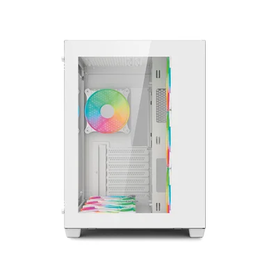 Gabinete C3tech Gaming Aquarius Mt-g910wh, Sem Fonte
