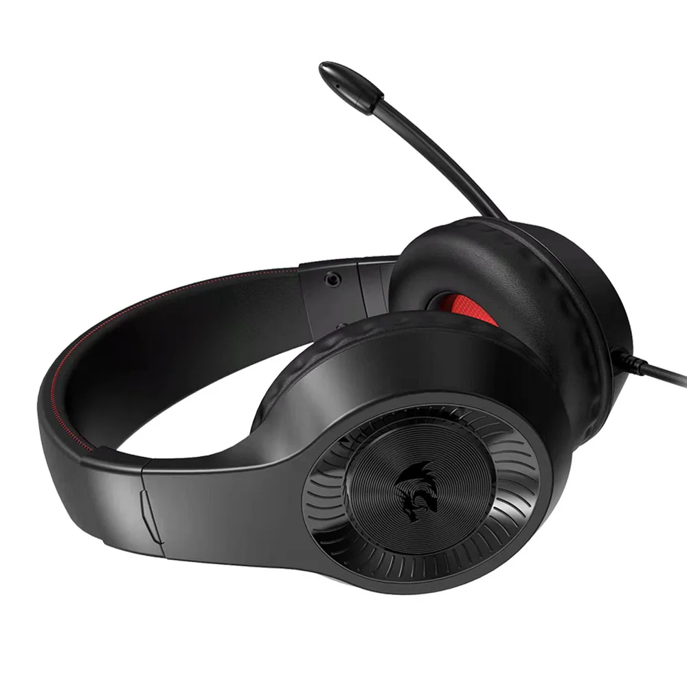 Imagem 5 de 5 do produto Headset Gamer Redragon Pelias, Driver 40mm, Plug 2x 3.5mm, Preto - H130