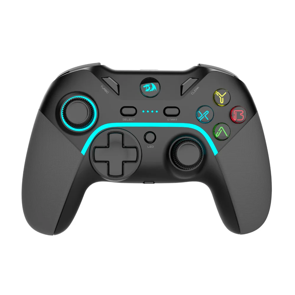 Imagem 5 de 5 do produto Controle Joystick Sem Fio Redragon Harrow Pro, Pc, PS3, Preto - G808 Pro