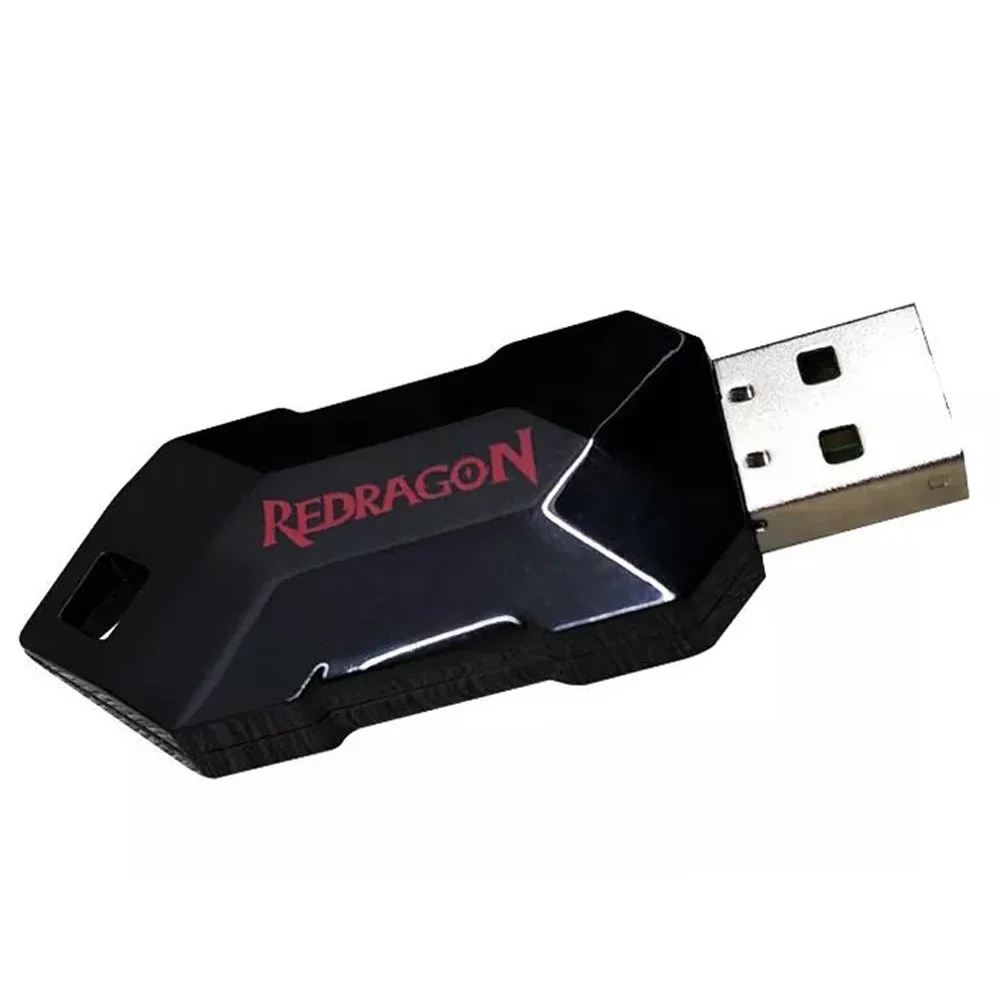 Imagem 4 de 5 do produto Controle Joystick Sem Fio Redragon Harrow Pro, Pc, PS3, Preto - G808 Pro