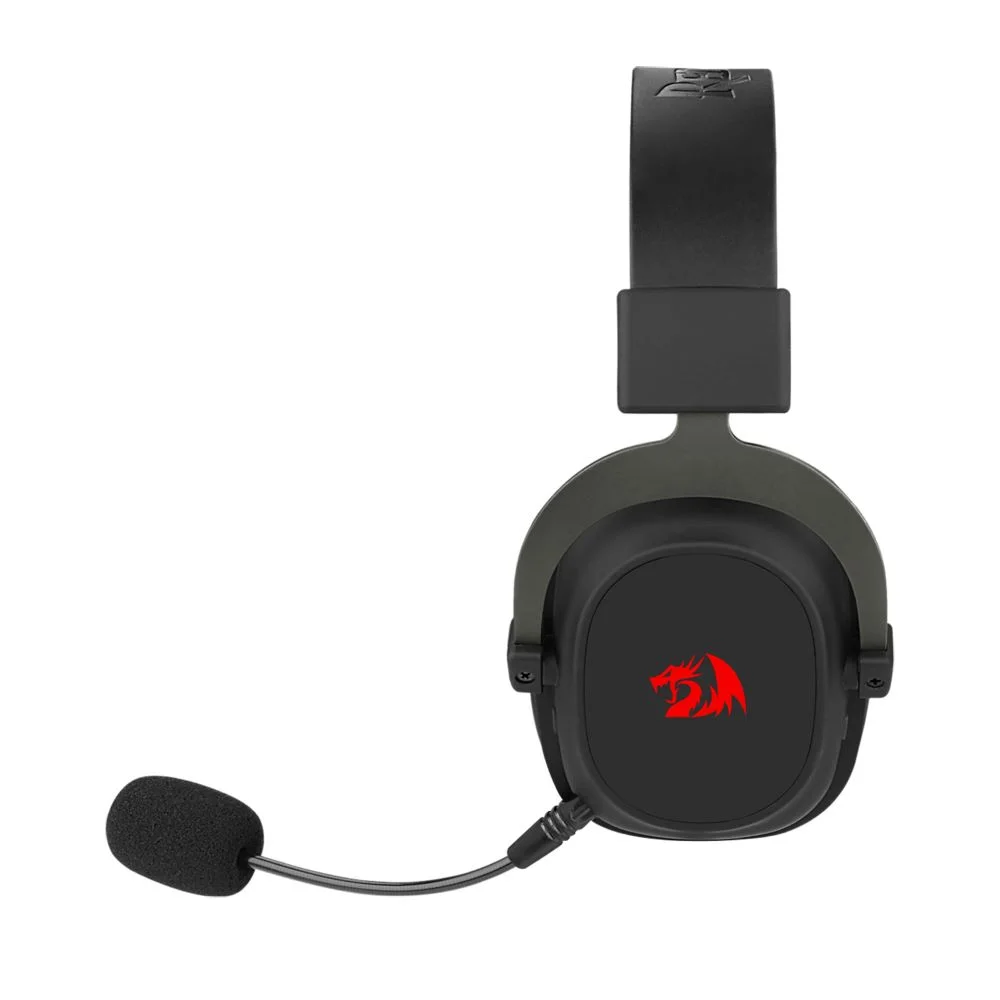 Headset Gamer Redragon Zeus Pro, Surround 7.1, Driver 53mm, Bluetooth, Microfone Destacável, Preto