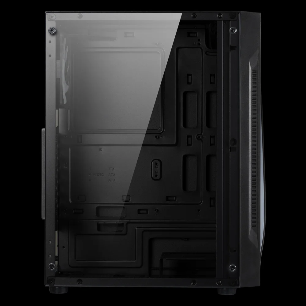 Imagem 2 de 5 do produto Gabinete Gamer Gamdias, Mid Tower, Argus E5, RGB - Preto