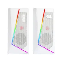 Caixa de Som Gamer Redragon Anvil, RGB, Branca - Gs520w