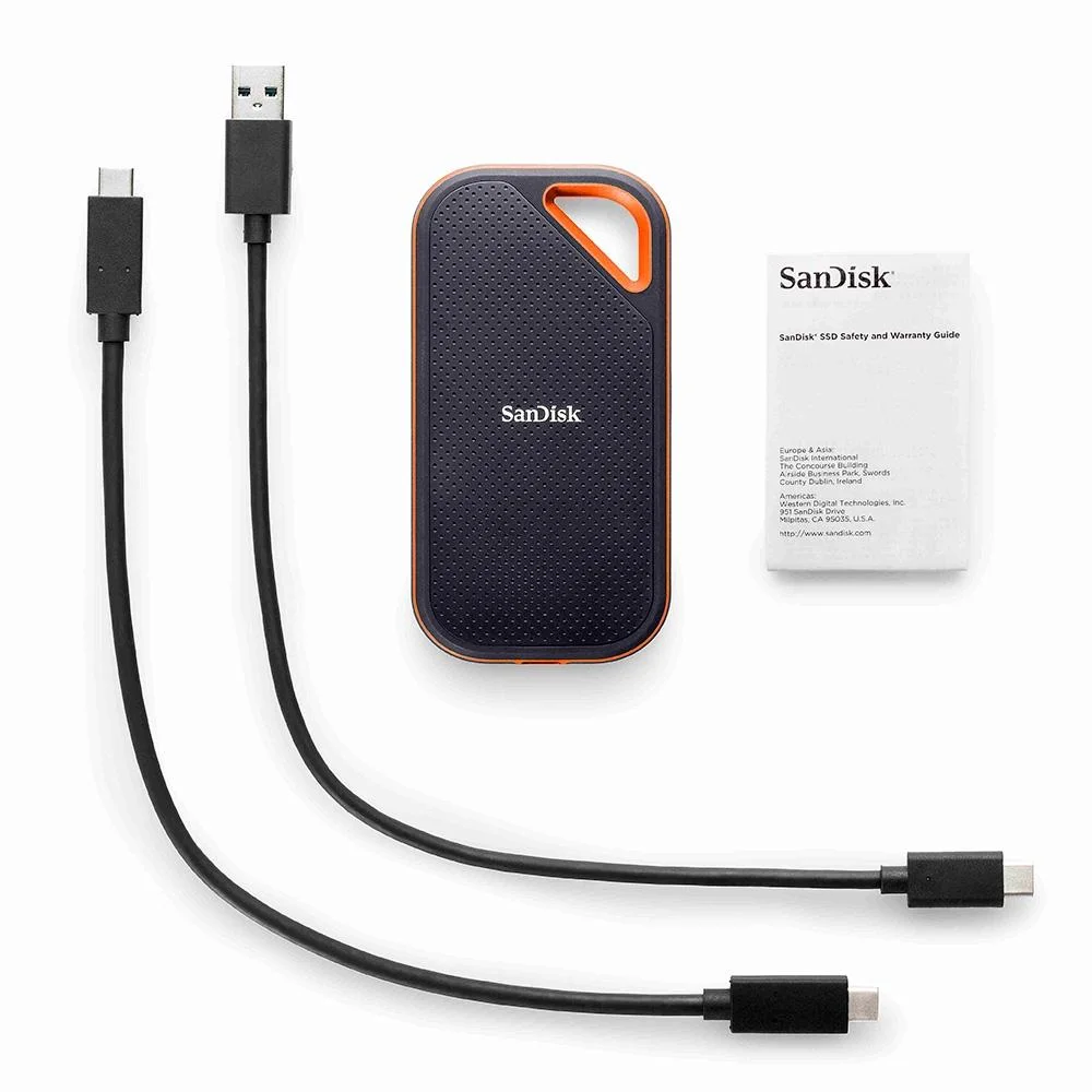 SSD Sandisk Portátil Extreme Pro 1TB USBC KaBuM