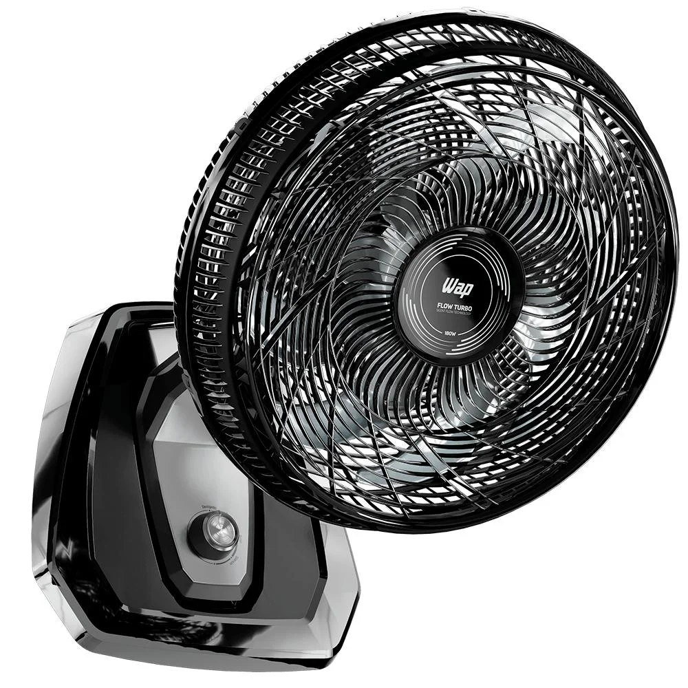Ventilador 50 Cm 8 Pás Wap Flow Turbo Mesa E Parede 2 Em 1 127v Ventilador 50 Cm 8 Pás Wap Flow Turbo Mesa E Parede 2 Em 1 127v