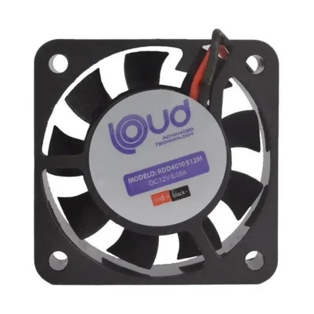 Micro ventilador Loud, 40x40x10mm, 12v - RDD4010S12M 6