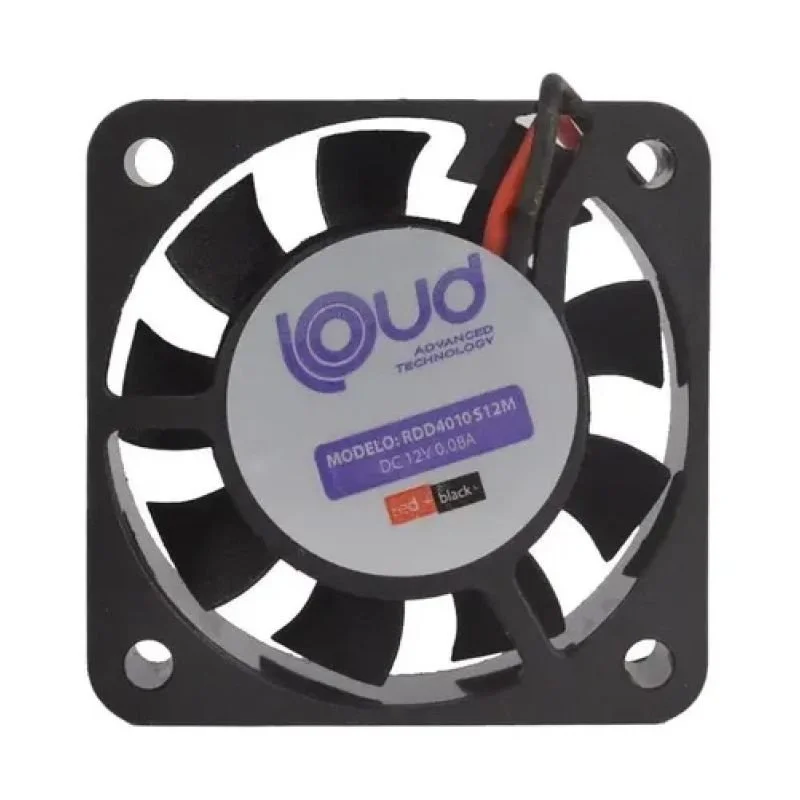 Imagem 2 de 3 do produto Micro ventilador Loud, 40x40x10mm, 12v - RDD4010S12M