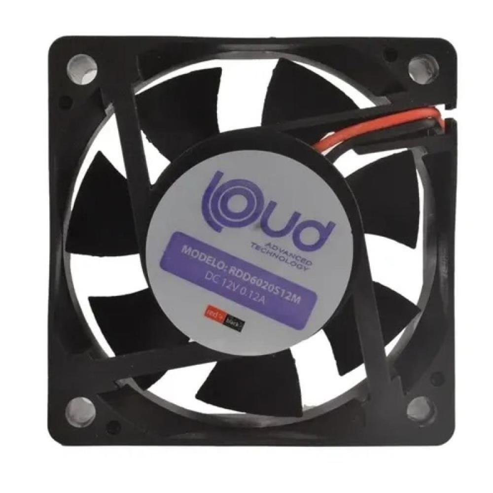 Micro ventilador Loud, 60x60x20mm, 12v - RDD6020S12M 5
