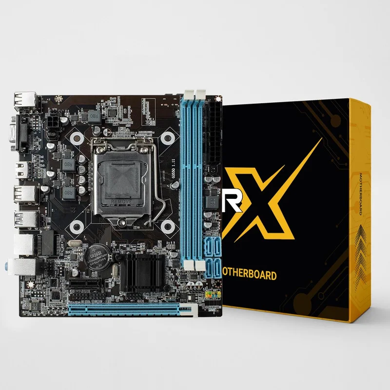 Placa Mãe Brx H110m/br, Chipset H110, Intel 1151 DDR4
