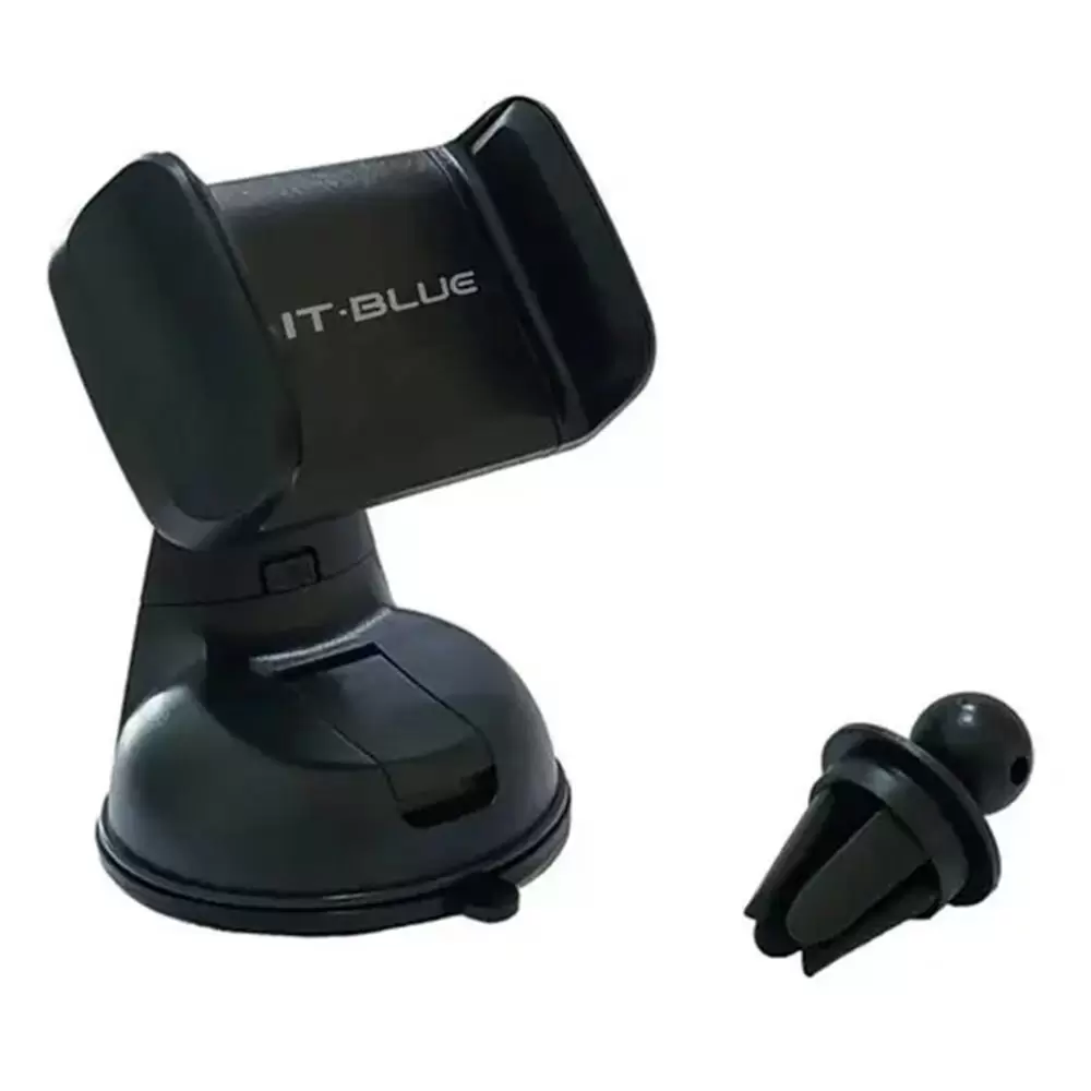 Suporte Para Celular Veicular 2x1, Vidro, Saída De Ar Carro
