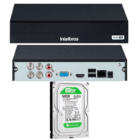 Dvr Intelbras Mhdx 4 Canais HD 500GB KaBuM