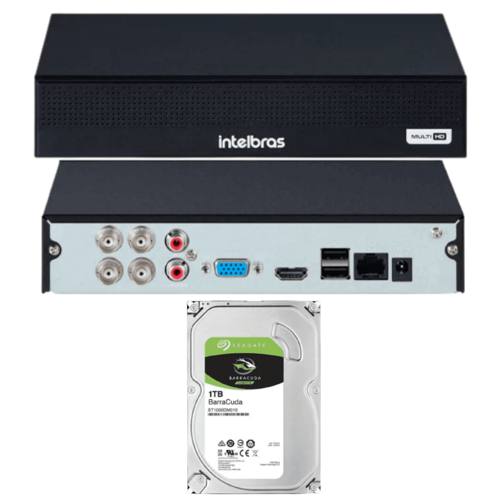 ✨4個セット✨HDD 1000GB✨大容量1TB✨2.5インチ✨10-01 Dvr Intelbras 4ch Mhdx 1tTB KaBuM