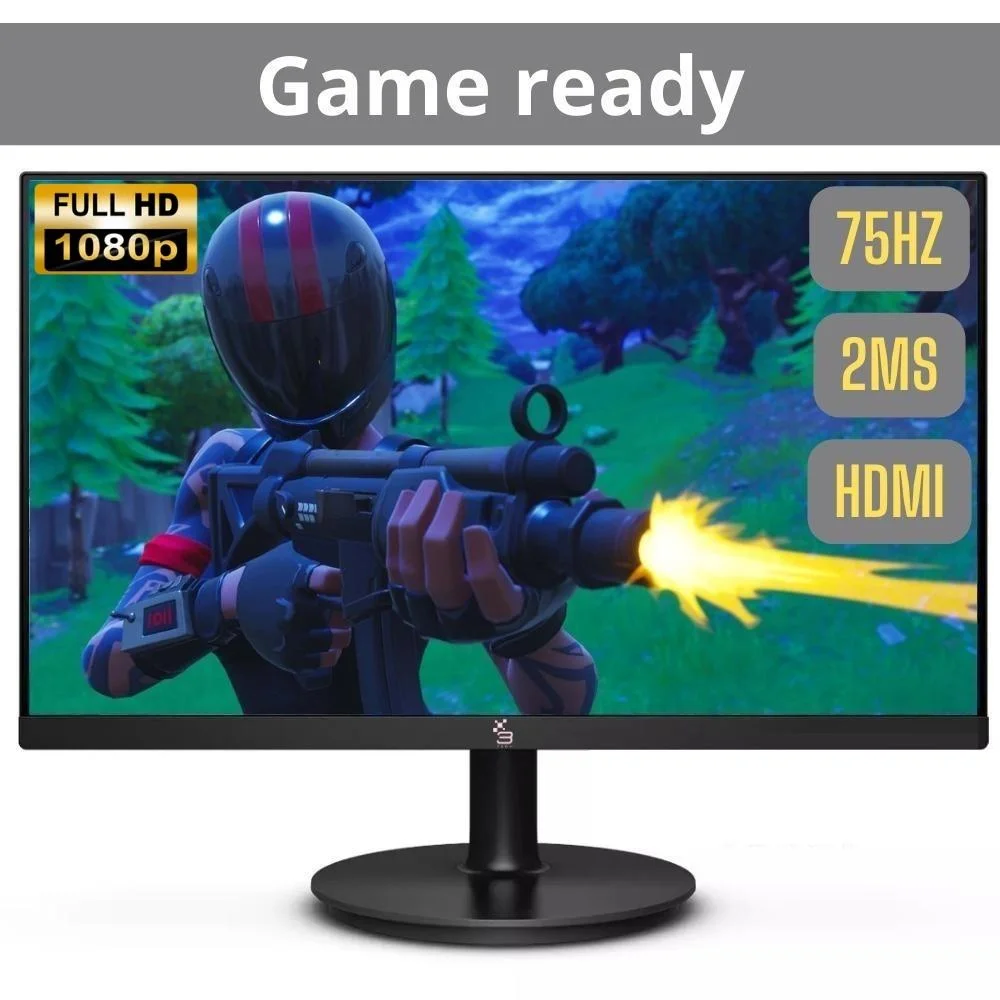 Monitor 3Green M215whd, 21.5 Polegadas, LED, Widescreen, 75hz, FULL HD + 1920x1080, HDMI, VGA, Vesa, Ajuste De Inclinação Monitor 3Green M215whd, 21.5 Polegadas, LED, Widescreen, 75hz, FULL HD + 1920x1080, HDMI, VGA, Vesa, Ajuste De Inclinação