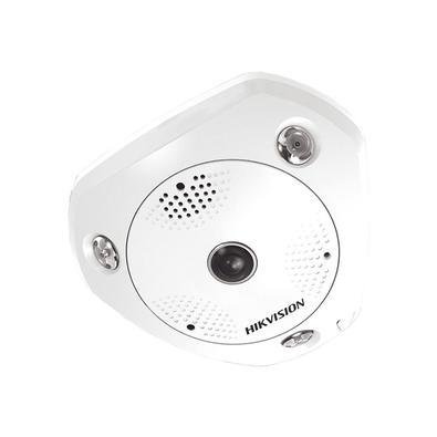 Camera Ip Fisheye 12mp 1.29mm Deep Learning 5 Analiticos,Mapeamento E Contagem - Ds-2cd63c5g0-is