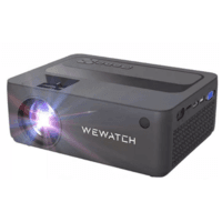 Projetor wewatch v10 pro wi-fi/ bluetooth- full hd 1080p    tecnologia de exibição: tft lcd   tamanho do lcd: 3.77 polegadas   brilho da fonte de luz: