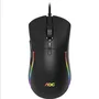 Mouse Com Fio Gamer Aoc, 12000 DPI, RGB, Ajuste De Peso - GM310B/FG
